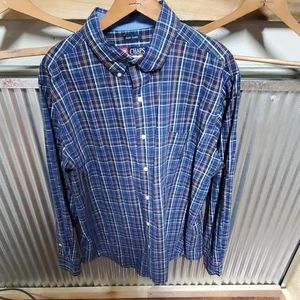 Chaps button up dress shirt